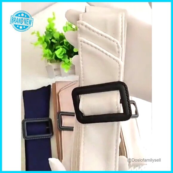 Adjustable Buckle Waist Belt for Trench Coats Dresses Jackets Classic Chic